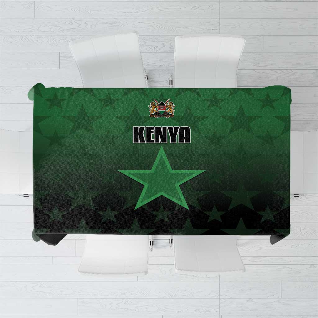 Kenya Football Tablecloth Go Harambee Stars - Green Jersey - Wonder Print Shop