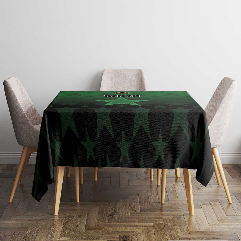 Kenya Football Tablecloth Go Harambee Stars - Green Jersey - Wonder Print Shop