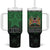 Custom Kenya Football Tumbler With Handle Go Harambee Stars - Green Jersey - Wonder Print Shop