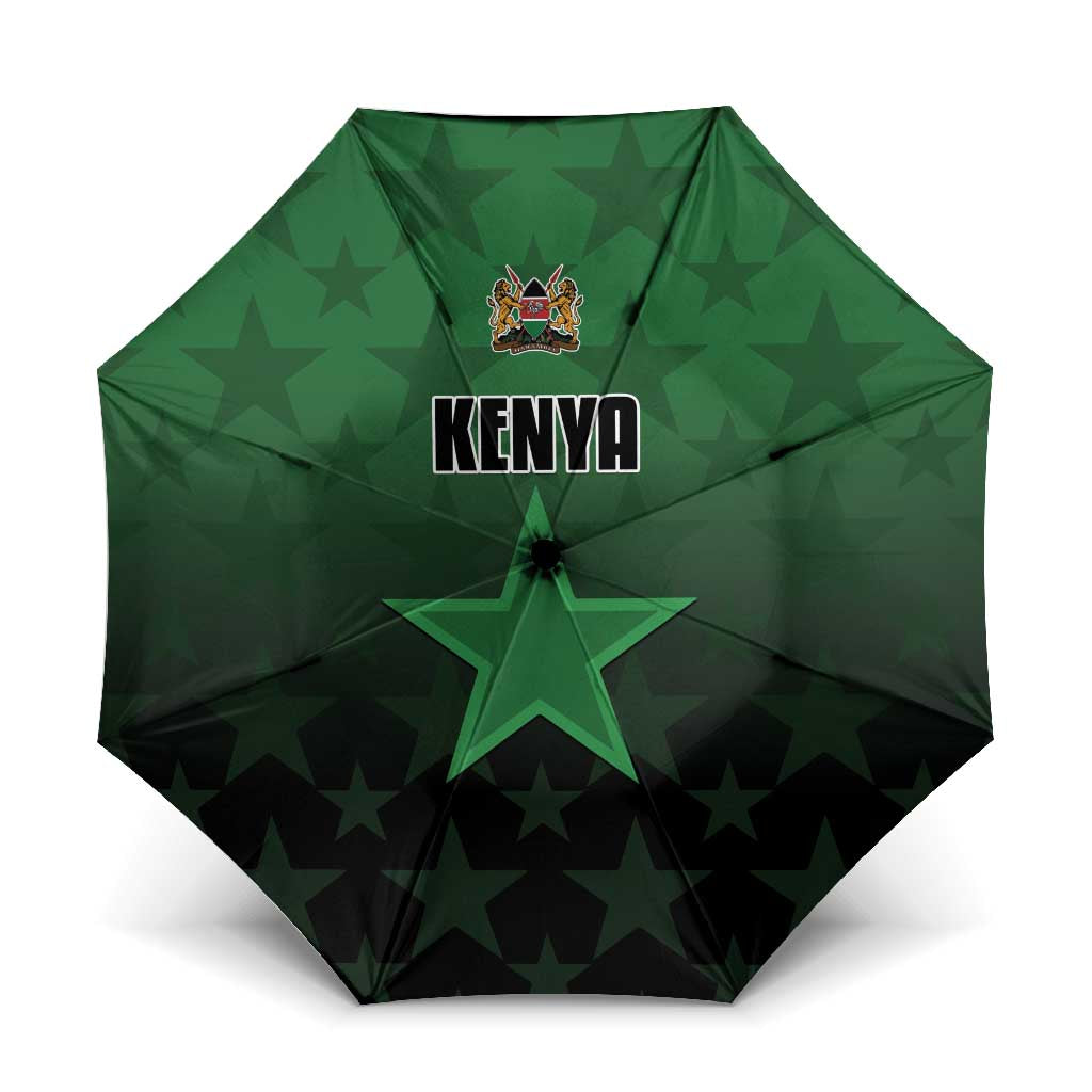 Kenya Football Umbrella Go Harambee Stars - Green Jersey - Wonder Print Shop