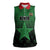 Custom Kenya Football Women Sleeveless Polo Shirt Go Harambee Stars - Green Jersey - Wonder Print Shop