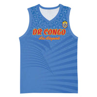 Custom DR Congo Football Basketball Jersey Come On Les Léopards - Wonder Print Shop