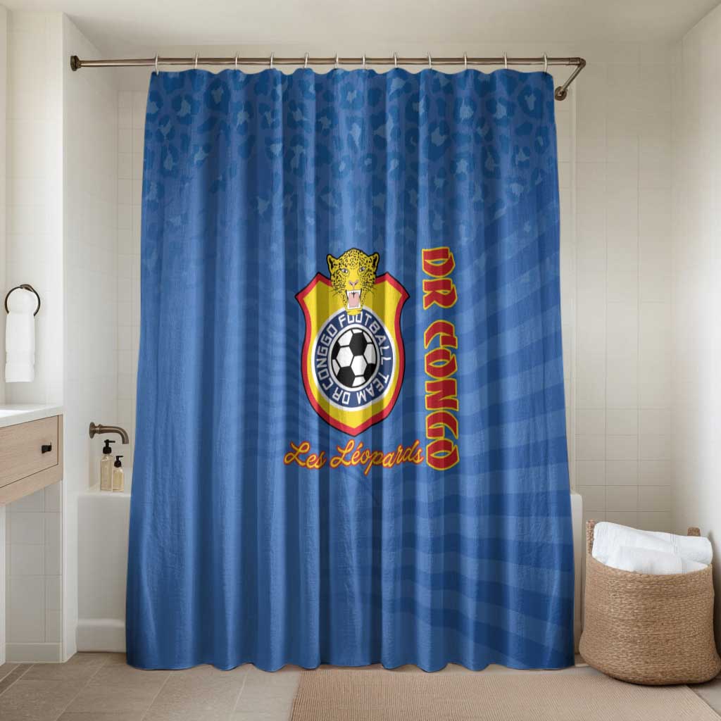 DR Congo Football Bathroom Set Come On Les Léopards - Wonder Print Shop