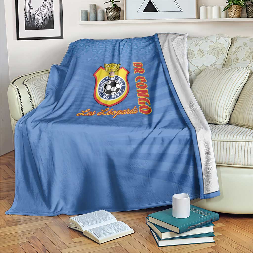 DR Congo Football Blanket Come On Les Léopards - Wonder Print Shop