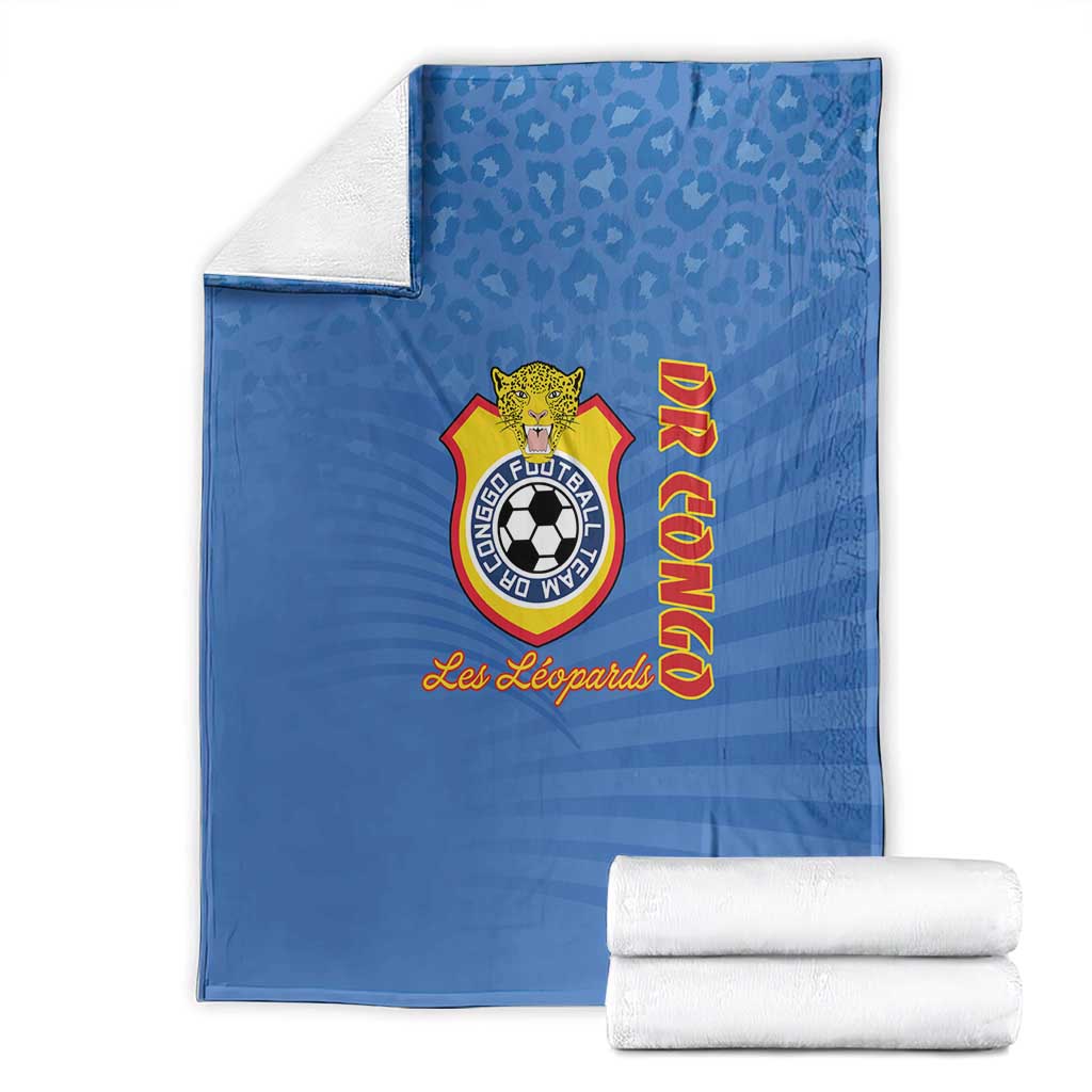 DR Congo Football Blanket Come On Les Léopards - Wonder Print Shop