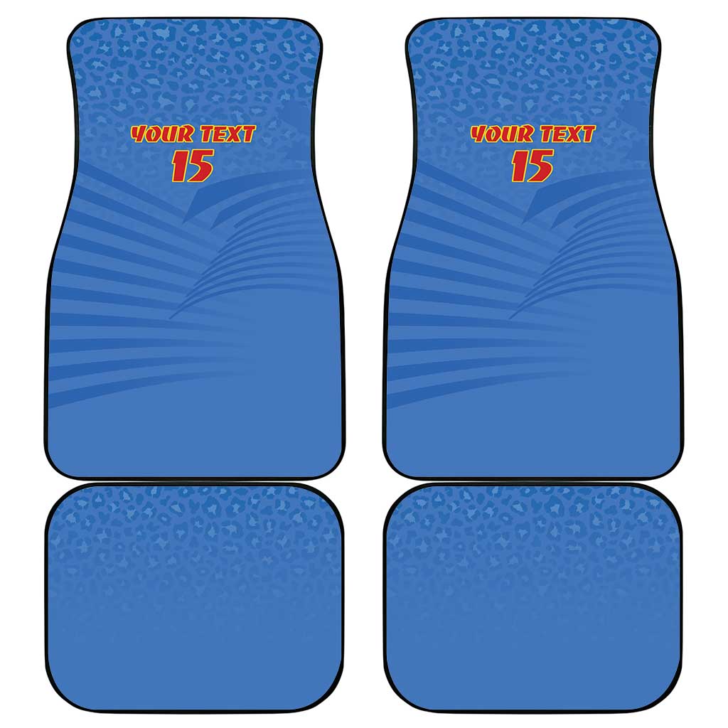 DR Congo Football Car Mats Come On Les Léopards - Wonder Print Shop
