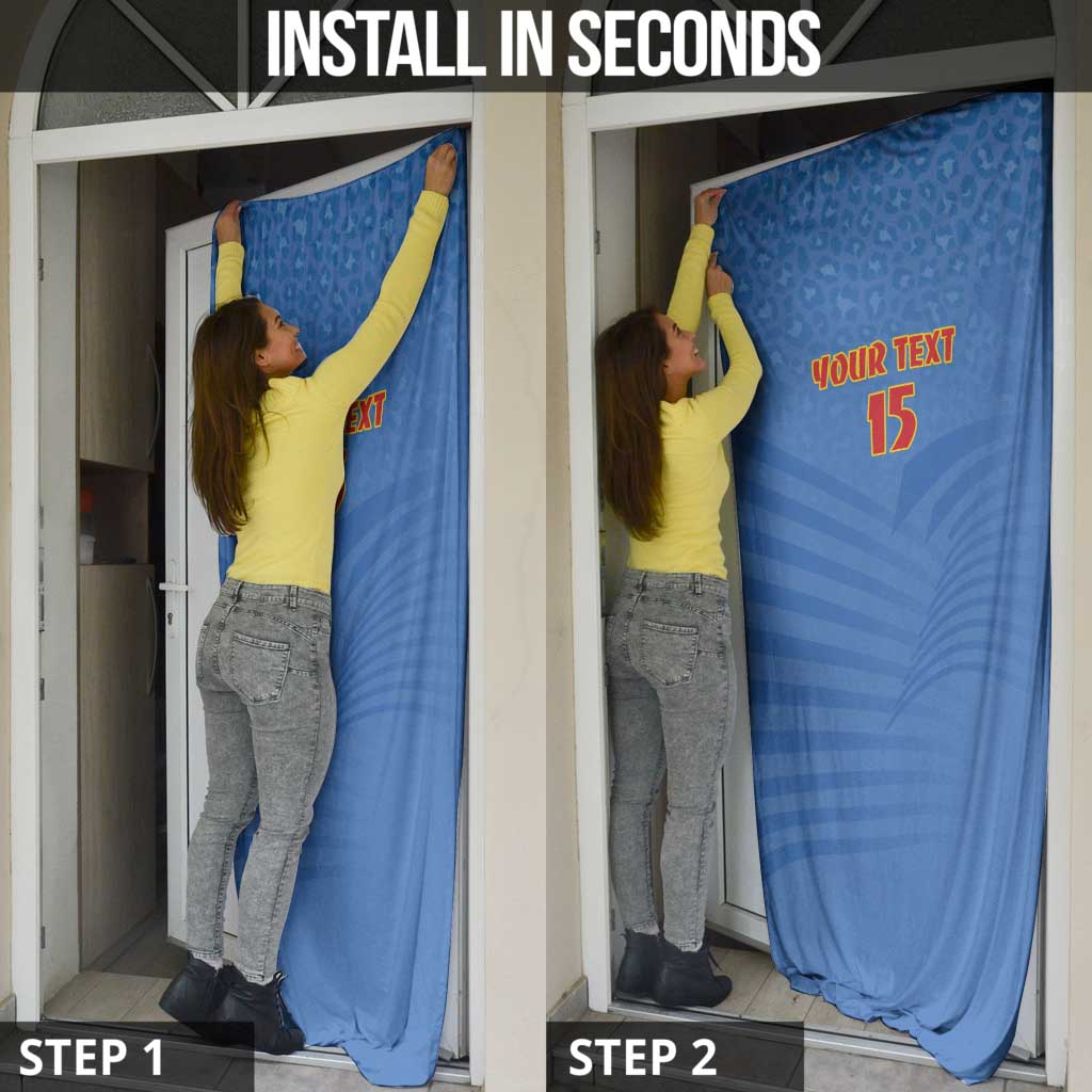 DR Congo Football Door Cover Come On Les Léopards - Wonder Print Shop