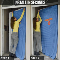 DR Congo Football Door Cover Come On Les Léopards - Wonder Print Shop