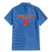 Custom DR Congo Football Family Matching Mermaid Dress and Hawaiian Shirt Come On Les Léopards - Wonder Print Shop