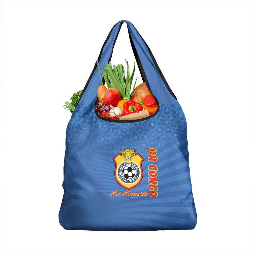 DR Congo Football Grocery Bag Come On Les Léopards - Wonder Print Shop