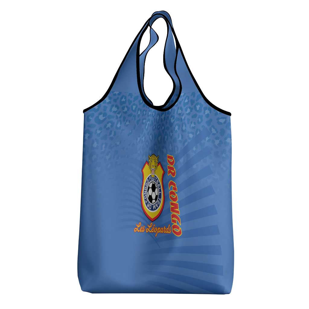 DR Congo Football Grocery Bag Come On Les Léopards - Wonder Print Shop