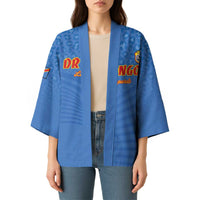 Custom DR Congo Football Kimono Come On Les Léopards - Wonder Print Shop