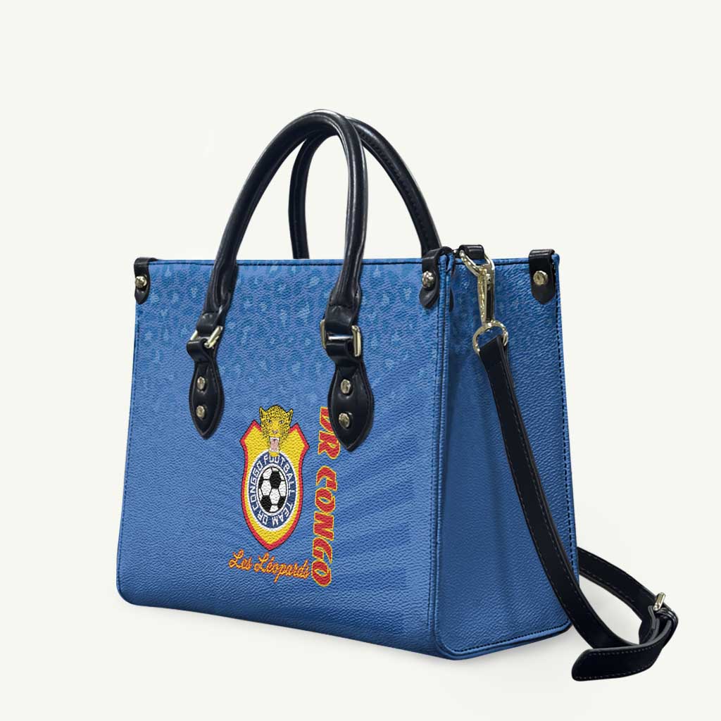 DR Congo Football Leather Bag Come On Les Léopards - Wonder Print Shop