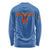 Custom DR Congo Football Long Sleeve Shirt Come On Les Léopards - Wonder Print Shop