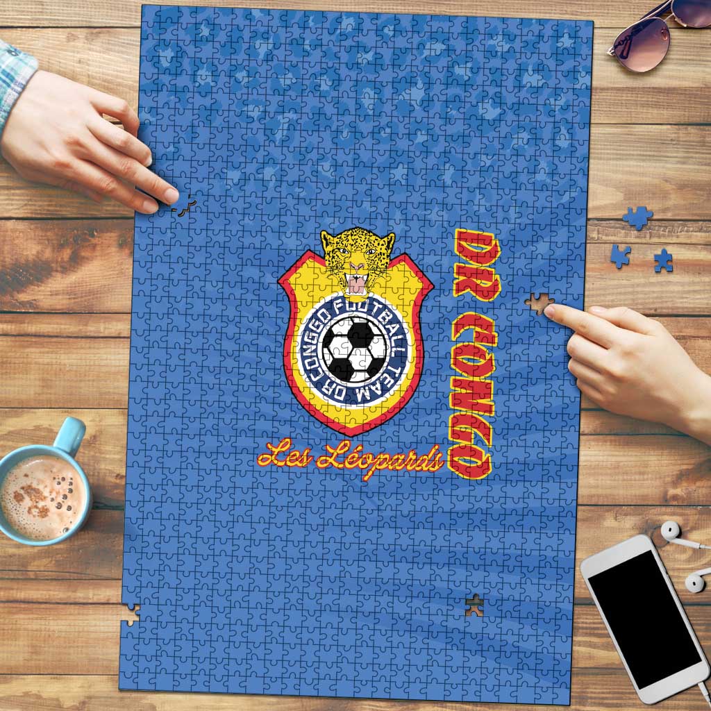DR Congo Football Puzzle Come On Les Léopards - Wonder Print Shop