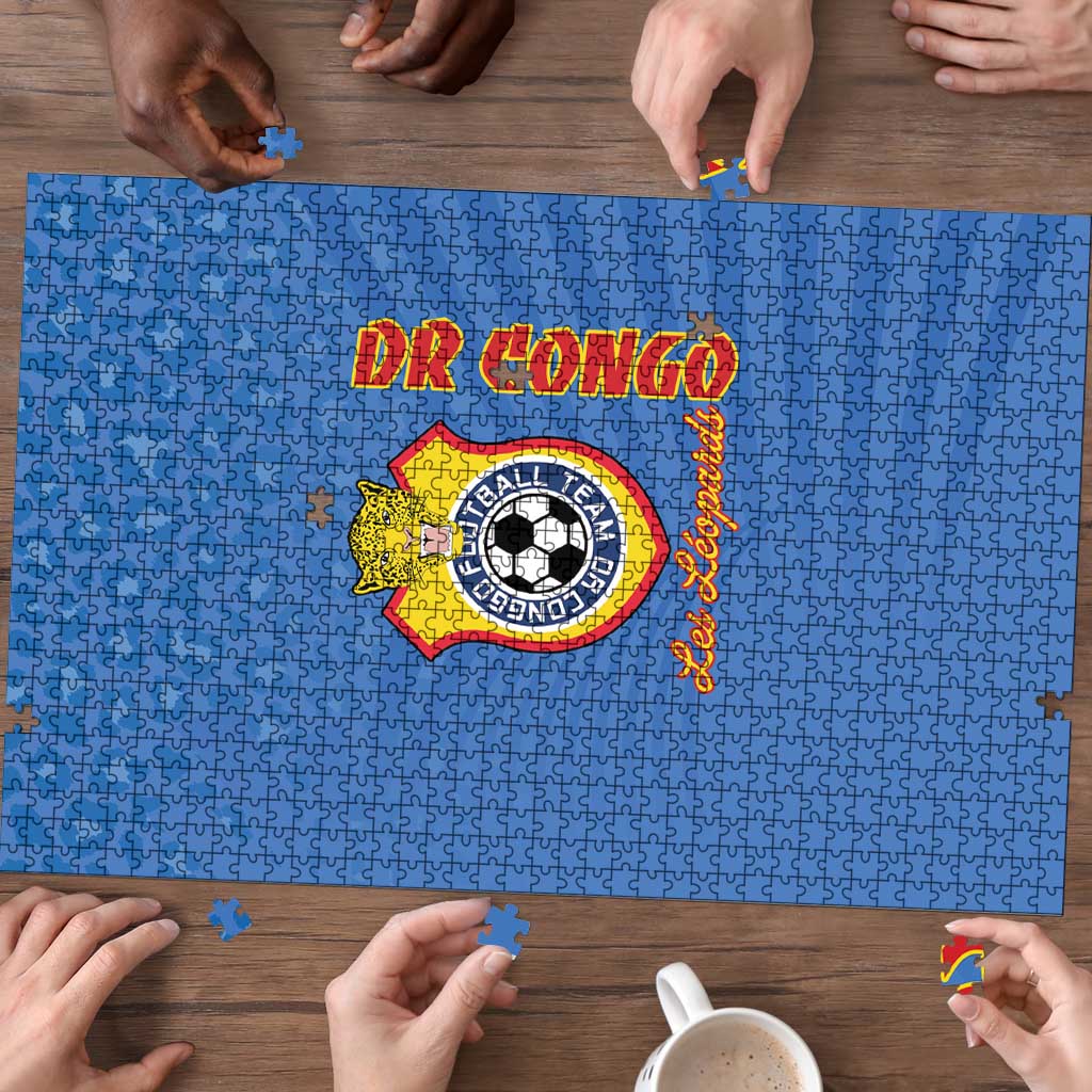 DR Congo Football Puzzle Come On Les Léopards - Wonder Print Shop
