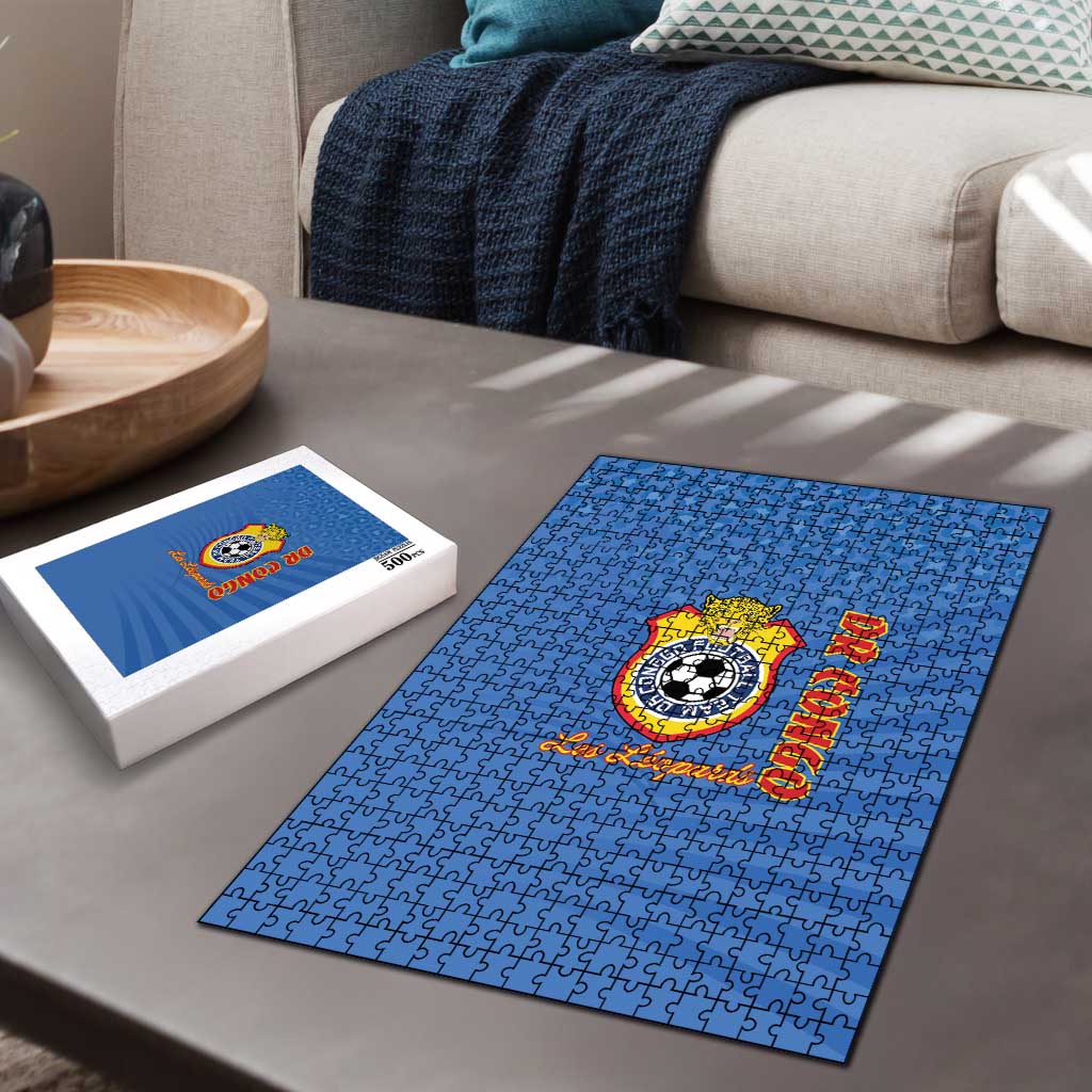 DR Congo Football Puzzle Come On Les Léopards - Wonder Print Shop