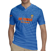 Custom DR Congo Football Rugby Jersey Come On Les Léopards - Wonder Print Shop