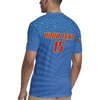 Custom DR Congo Football Rugby Jersey Come On Les Léopards - Wonder Print Shop