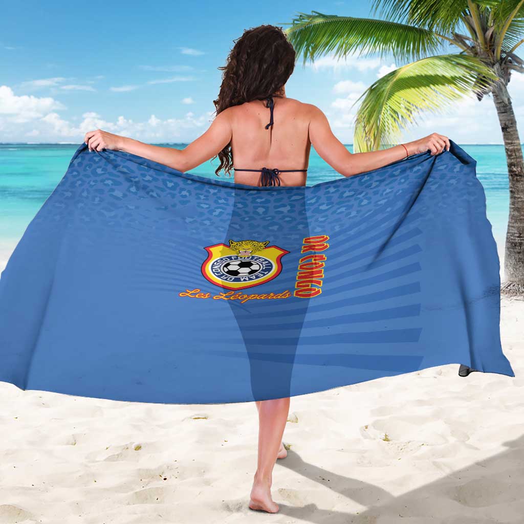 DR Congo Football Sarong Come On Les Léopards - Wonder Print Shop