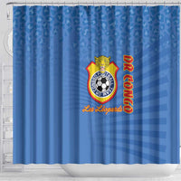 DR Congo Football Shower Curtain Come On Les Léopards - Wonder Print Shop
