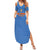 Custom DR Congo Football Summer Maxi Dress Come On Les Léopards - Wonder Print Shop