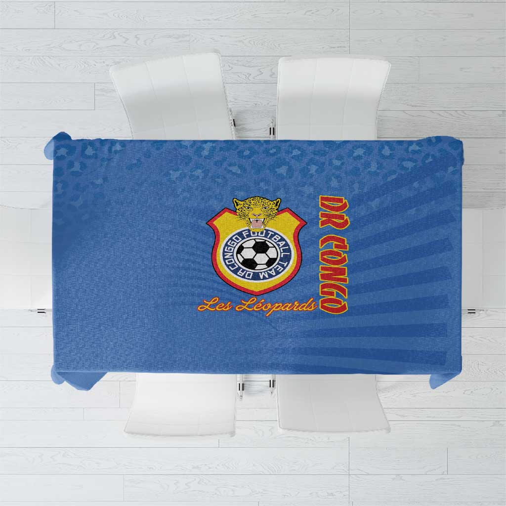 DR Congo Football Tablecloth Come On Les Léopards - Wonder Print Shop