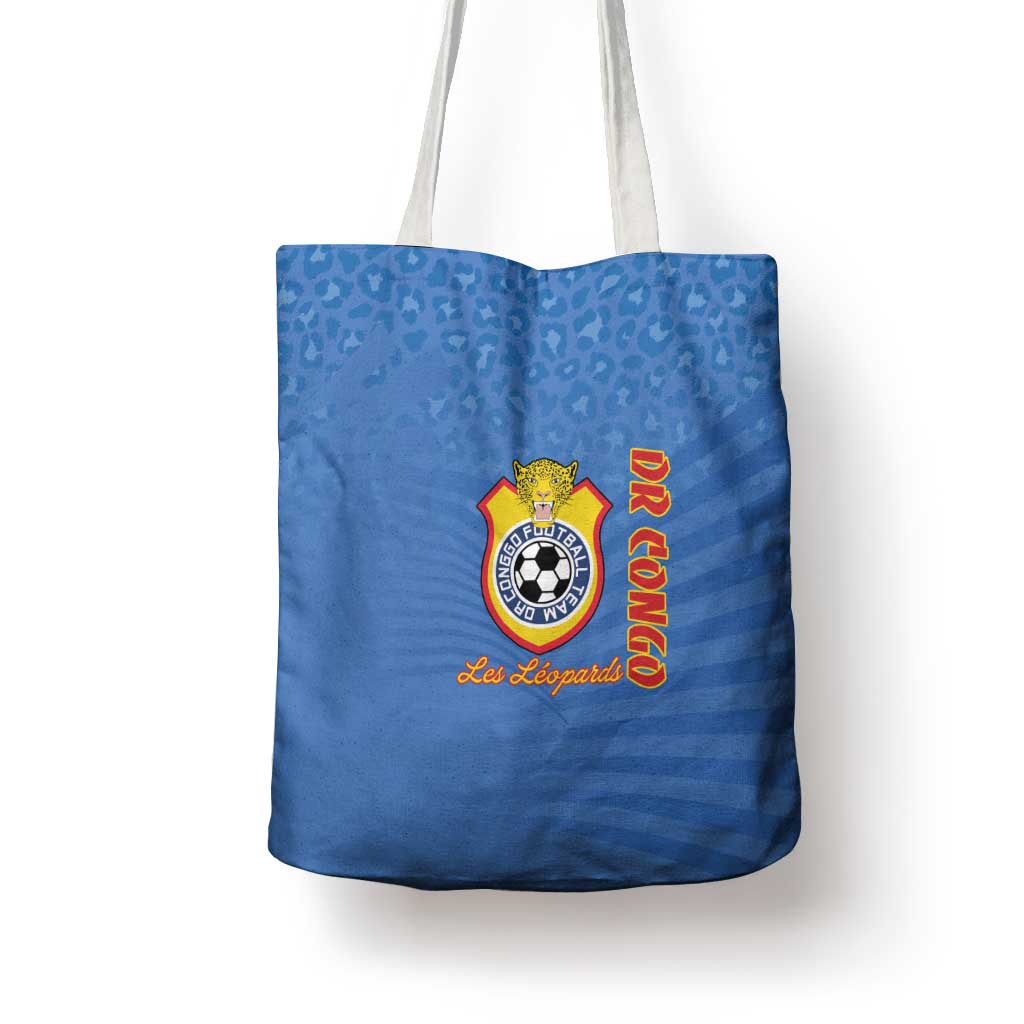 DR Congo Football Tote Bag Come On Les Léopards - Wonder Print Shop