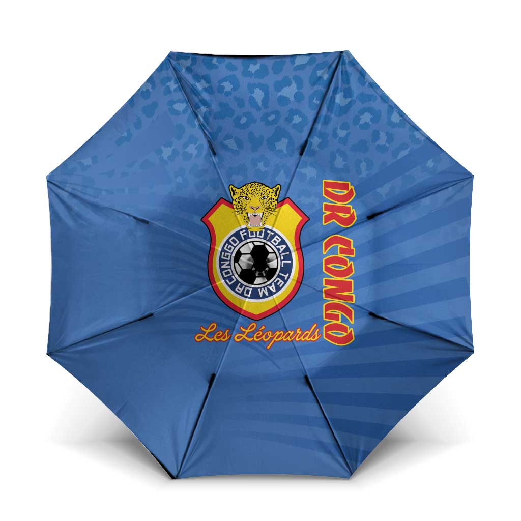 DR Congo Football Umbrella Come On Les Léopards - Wonder Print Shop