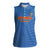 Custom DR Congo Football Women Sleeveless Polo Shirt Come On Les Léopards - Wonder Print Shop