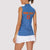 Custom DR Congo Football Women Sleeveless Polo Shirt Come On Les Léopards - Wonder Print Shop