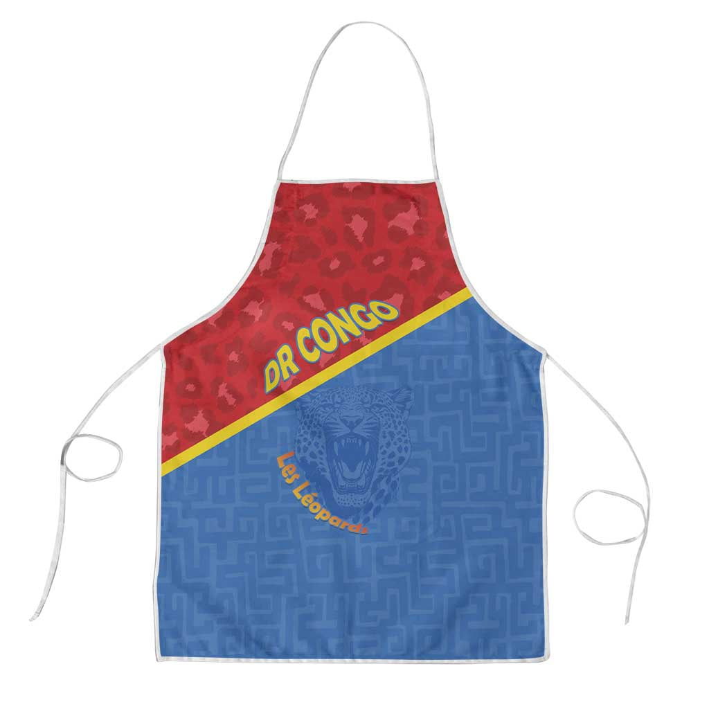 DR Congo Football Apron Allez Les Léopards - Wonder Print Shop