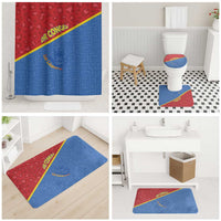 DR Congo Football Bathroom Set Allez Les Léopards - Wonder Print Shop
