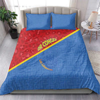 DR Congo Football Bedding Set Allez Les Léopards - Wonder Print Shop