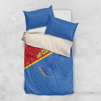 DR Congo Football Bedding Set Allez Les Léopards - Wonder Print Shop