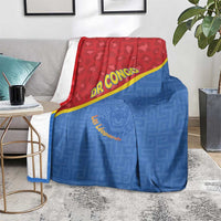 DR Congo Football Blanket Allez Les Léopards - Wonder Print Shop