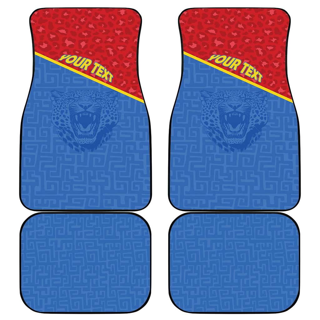 DR Congo Football Car Mats Allez Les Léopards - Wonder Print Shop