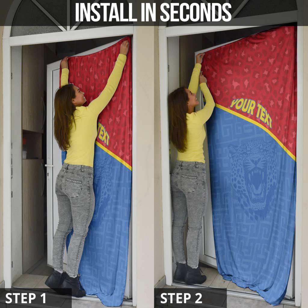 DR Congo Football Door Cover Allez Les Léopards - Wonder Print Shop