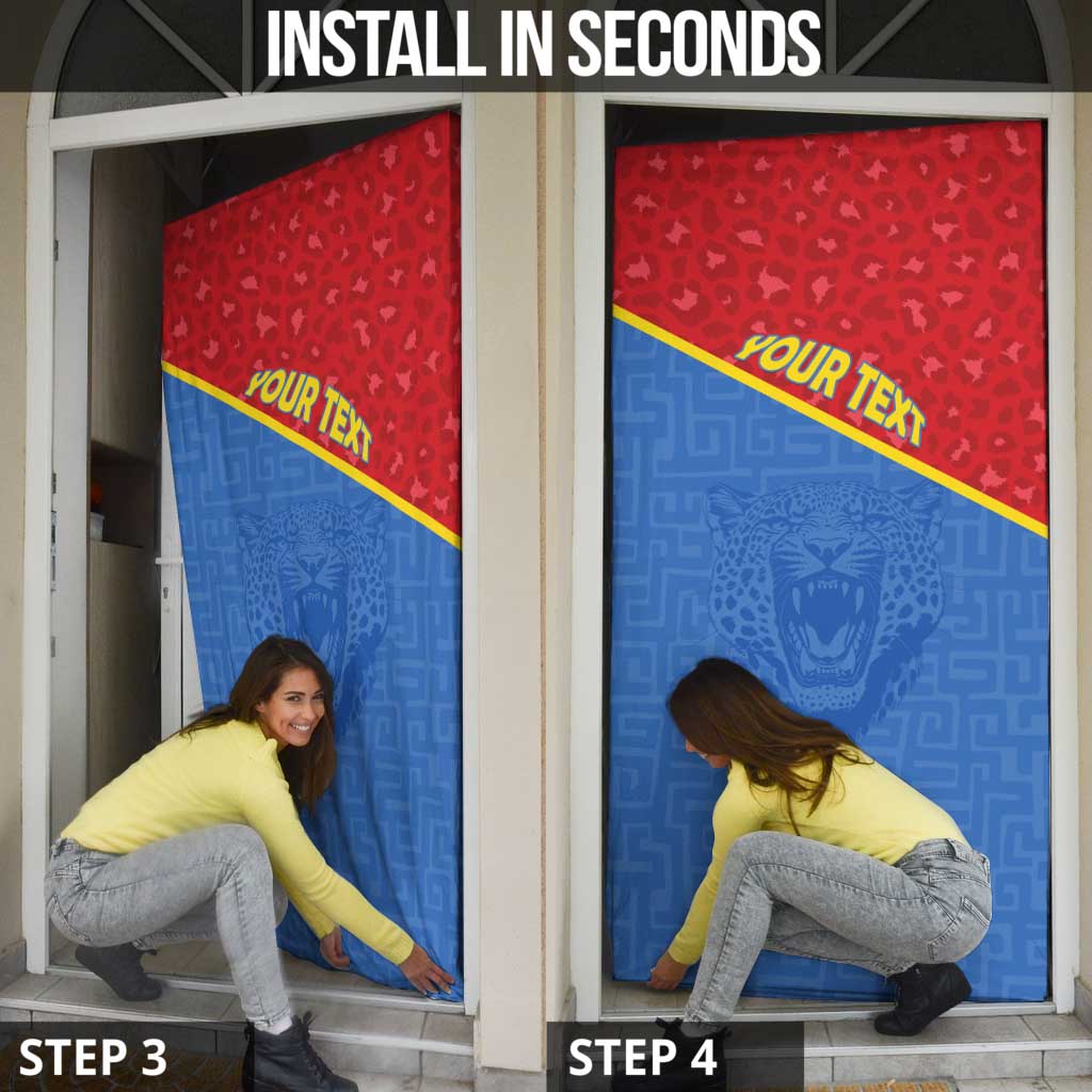 DR Congo Football Door Cover Allez Les Léopards - Wonder Print Shop