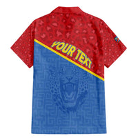 Custom DR Congo Football Family Matching Mermaid Dress and Hawaiian Shirt Allez Les Léopards - Wonder Print Shop