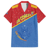 Custom DR Congo Football Family Matching Puletasi and Hawaiian Shirt Allez Les Léopards - Wonder Print Shop