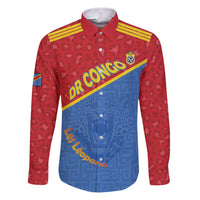 Custom DR Congo Football Family Matching Puletasi and Hawaiian Shirt Allez Les Léopards - Wonder Print Shop