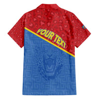Custom DR Congo Football Family Matching Summer Maxi Dress and Hawaiian Shirt Allez Les Léopards - Wonder Print Shop