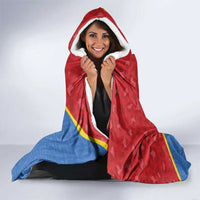 DR Congo Football Hooded Blanket Allez Les Léopards - Wonder Print Shop