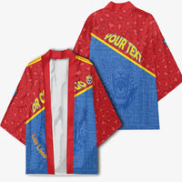 Custom DR Congo Football Kimono Allez Les Léopards - Wonder Print Shop