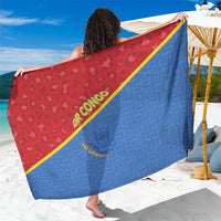 DR Congo Football Sarong Allez Les Léopards - Wonder Print Shop