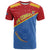 Custom DR Congo Football T Shirt Allez Les Léopards - Wonder Print Shop