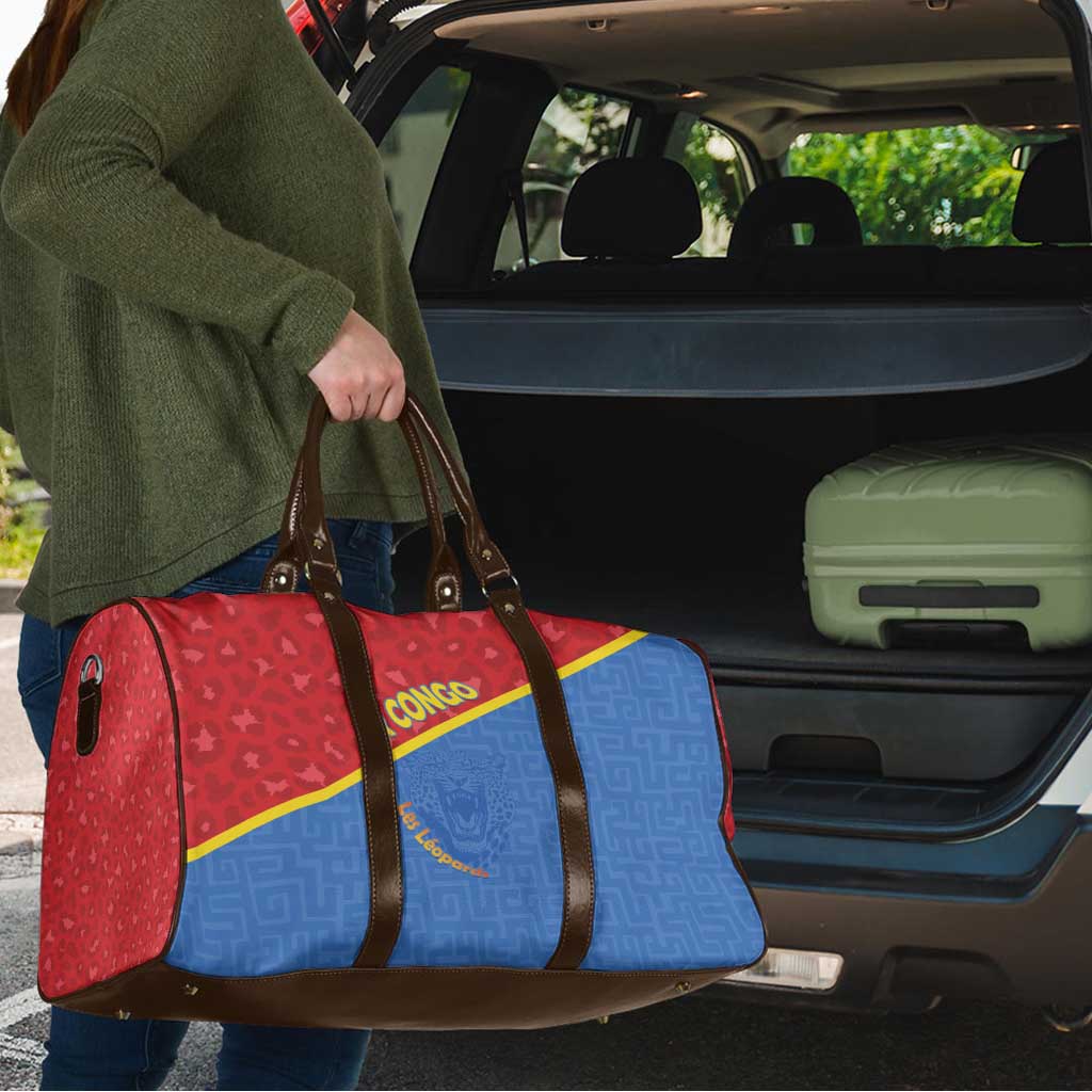 DR Congo Football Travel Bag Allez Les Léopards - Wonder Print Shop