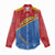 Custom DR Congo Football Women Casual Shirt Allez Les Léopards - Wonder Print Shop