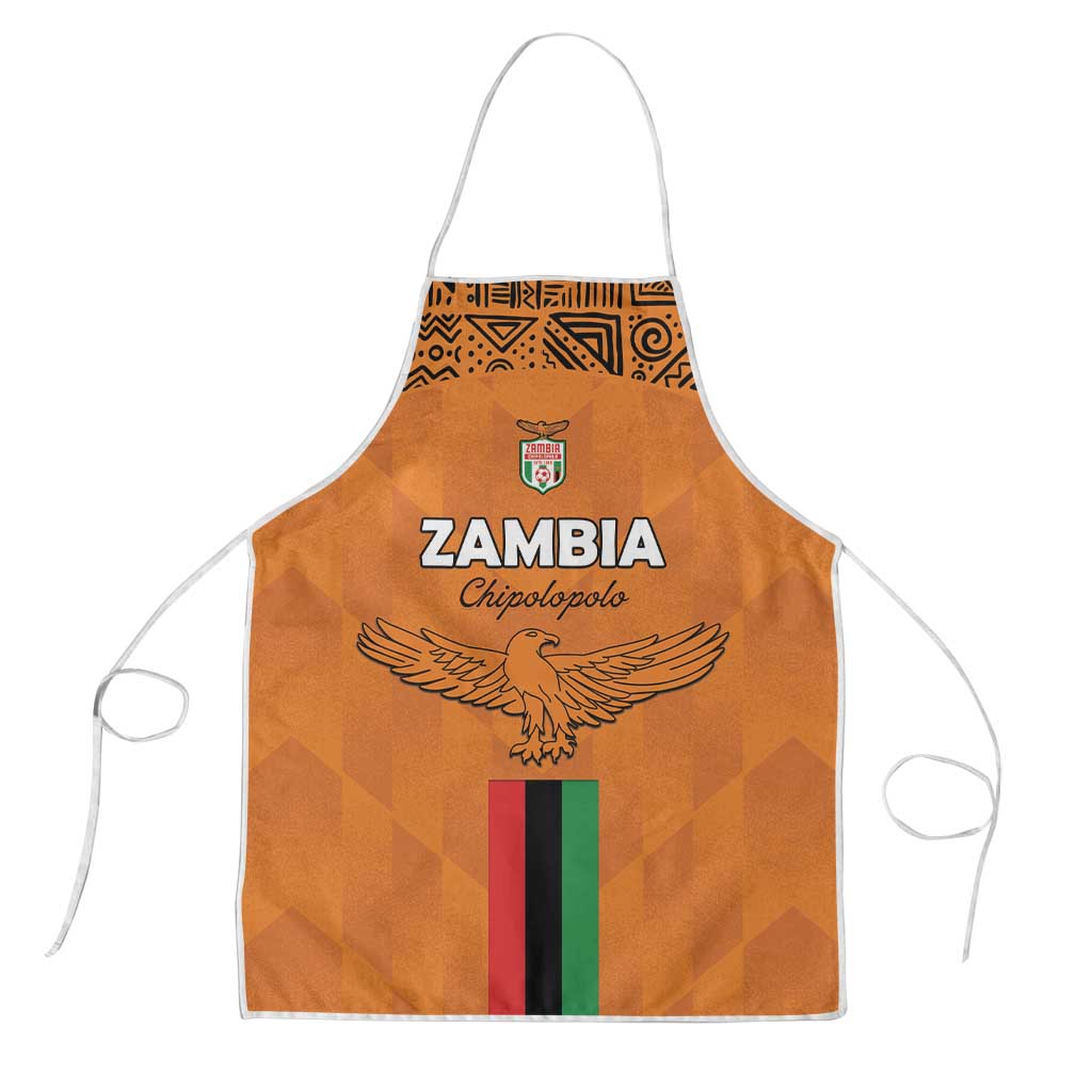 Zambia Football Apron Go Chipolopolo Go - Wonder Print Shop
